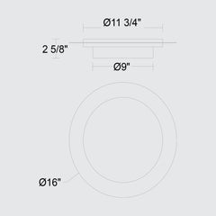 2 Step 19" Outdoor Wall Sconce