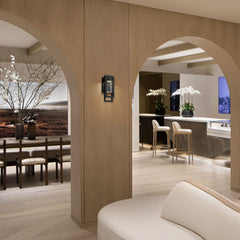 2 Step 15" Outdoor Wall Sconce