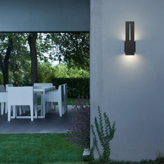 Slot 15" Outdoor Wall Sconce
