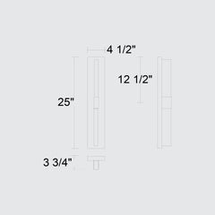 Arles 25" Outdoor Wall Sconce