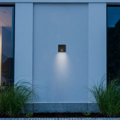 Ribbed 5-1/8" Outdoor Wall Sconce