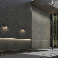 Slant Outdoor Wall Sconce